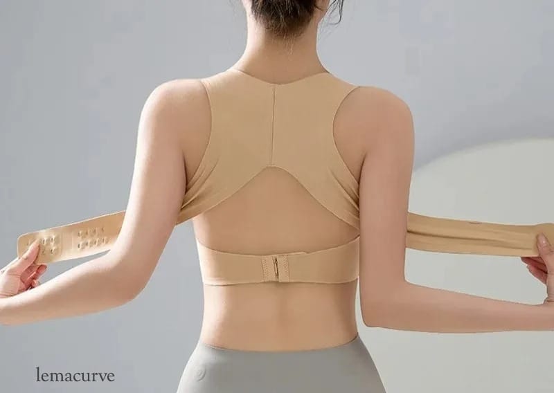 LEMACURVE® – Brasier Corrector de Postura con Cierre Delantero