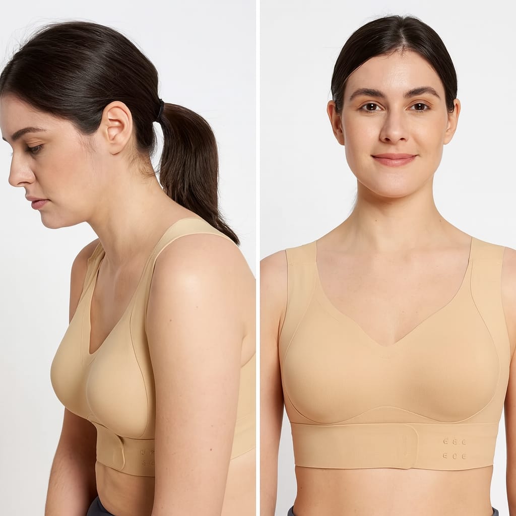 LEMACURVE® – Brasier Corrector de Postura con Cierre Delantero