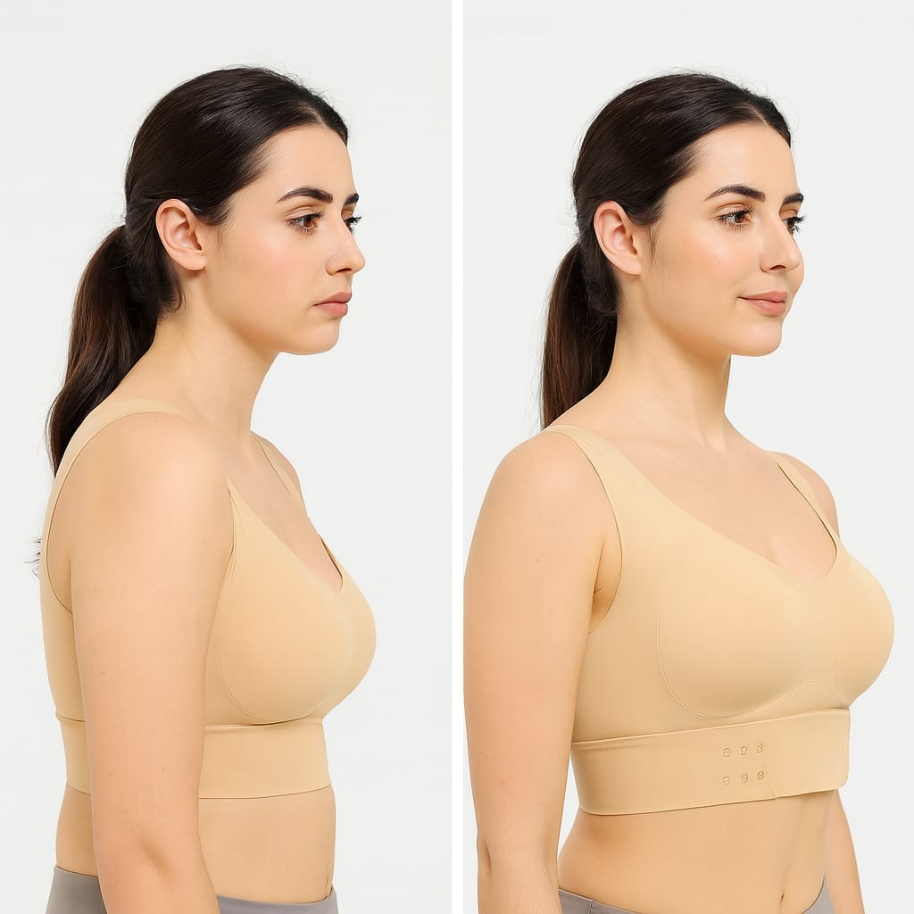 LEMACURVE® – Brasier Corrector de Postura con Cierre Delantero