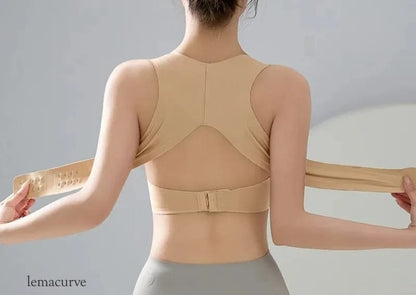 LEMACURVE® – Brasier Corrector de Postura con Cierre Delantero